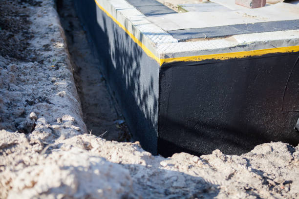 Residential Exterior Waterproofing installation at a Stirling, NJ home by SJ Waterproofing Pros